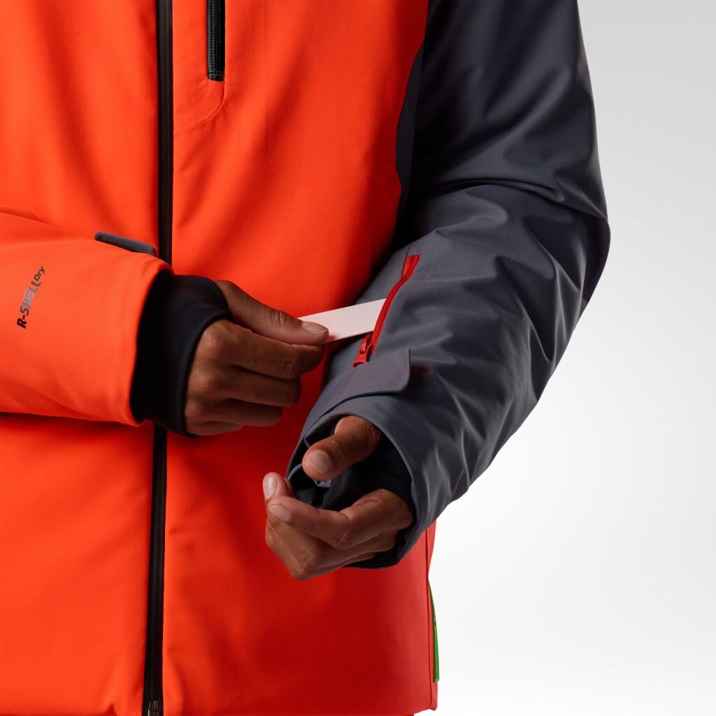 Geacă de schi Rossignol M HERO INSULATED SKI JACKET-NEON RED